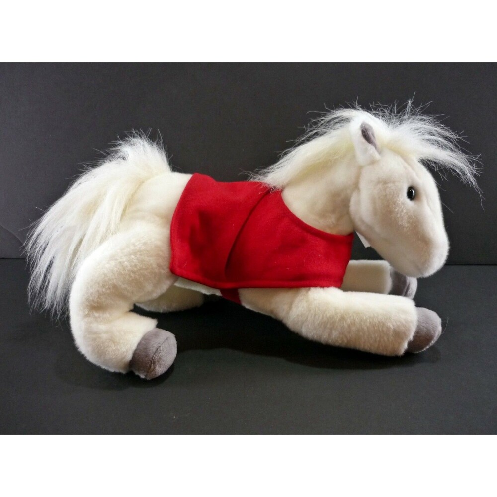 Wells Fargo Legendary Pony Horse Snowflake White Xmas New w/Tags 2011 Plush